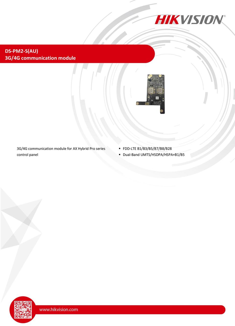 Hikvision DS-PM2-S(AU) 4G Communication Module 0