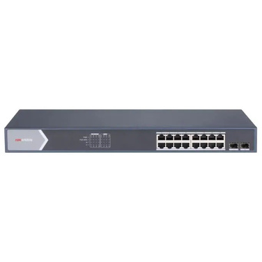 Hikvision DS-3E1518P-SI 16 Port Web Managed PoE Switch, 16x1000M, 2xGBIC