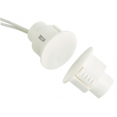 Concealed Reed Switch 25mm - White