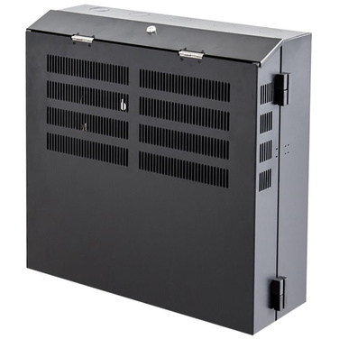 X2 4RU Vertical Mount Lockable Cabinet with 2RU Horizontal - 600w x 600h x 230d