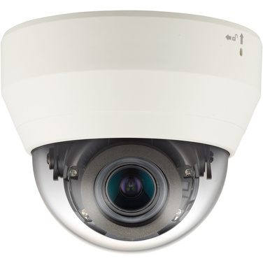 Hanwha Wisenet Q Series QND-6070R 2MP Internal Dome Camera With IR & Vari Focal Lens