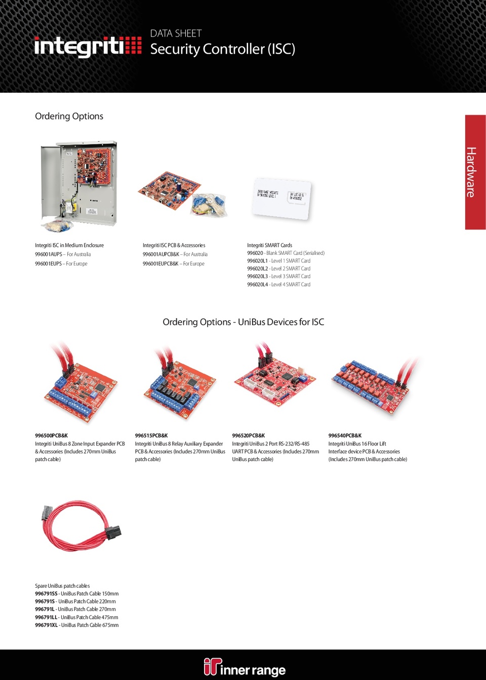 Integriti ISC Controller, Med Enclosure Kit with Battery 3