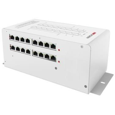 Hikvision DS-KAD612 built-in voltage-stabilized power, 16 x 100Mbps ports