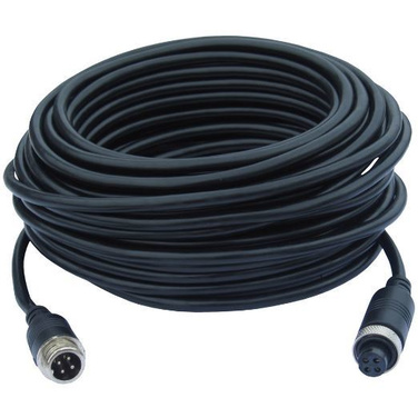 Hikvision HD-TVI 4m 4 Pin Aviation Cable - Supplies Video, Audio and 12VDC