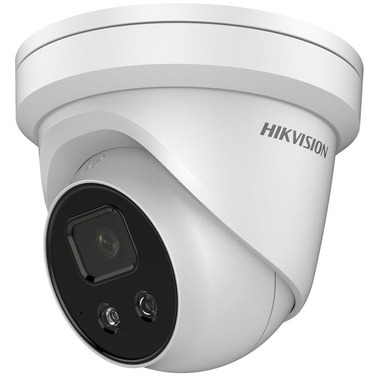 Hikvision DS-2CD2386G2-ISU/SL Gen2 Acusense 8MP Turret Camera with Siren, Strobe & Mic 2.8mm Lens