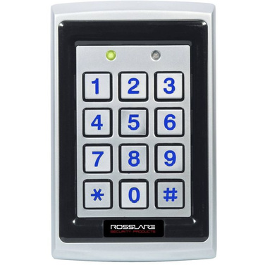 Rosslare AYC-Q60 goProx 3x4 PIN Keypad, HID Prox, Wiegand, Backlit, Vandal, IP65