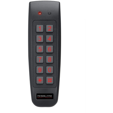 Rosslare AC-G43 Standalone 2x6 PIN Keypad, 2 Form C Outputs Back lit, 500 Users Mullion IP65