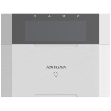 Hikvision DS-PK1-LRT-HWB LCD Keypad with Card Reader to suit Hardwired Alarm Controller