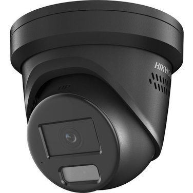 Hikvision DS-2CD2387G2H-LISU/SL 8MP Smart Hybrid Light ColorVu Turret, LiveGuard & Two-Way Audio 2.8mm Lens - Black