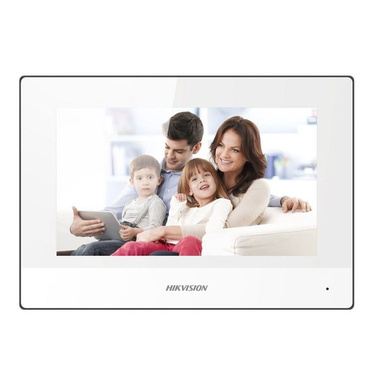 Hikvision DS-KH6320-WTE1 IP Intercom 7 Touch Screen Room Station with Wifi - White