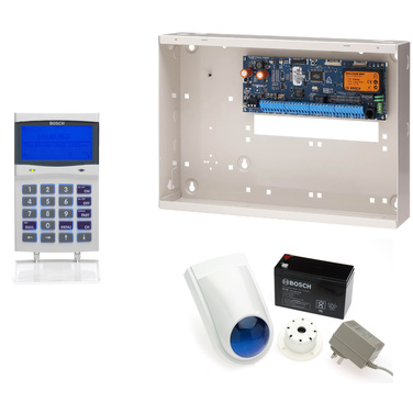 Bosch 6000 Alarm Kit, Keypad, Siren Kit, Plug Pack & Battery