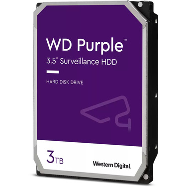 Western Digital 3TB 3.5 SATA 6Gb/s Purple SV HDD