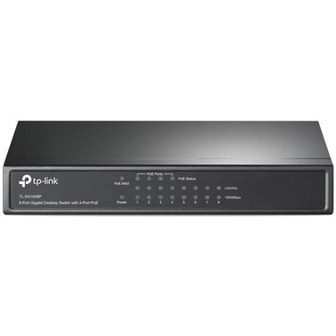 TP-Link TL-SG1008P 8 Port Gigabit Network Switch with 4 Port PoE