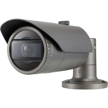 Hanwha Wisenet Q Series QNO-7080R 4MP Outdoor Bullet With IR & Vari Focal Lens