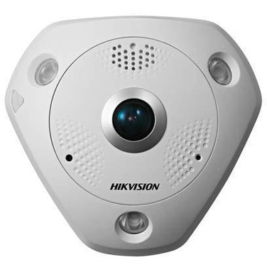 HIKVISION DS-2CD63C2F-IVS 12MP Outdoor Fisheye 360 Camera With Audio Input
