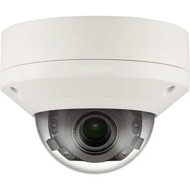 Hanwha Wisenet P Series PNV-9080R 4K External Vandal Dome Camera With IR & Vari Focal Lens