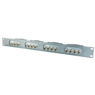 EQL IPC-RACK 1RU Rack Panel to suit up to 4 x 4 Port Ethernet over Coax Modules