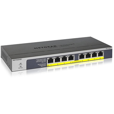 8 Port Netgear GS108PP-100AJS ProSafe Gigabit Switch with Power Over Ethernet